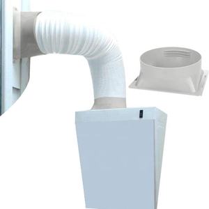 Connecteur de tuyau d'échappement d'<span class=keywords><strong>air</strong></span> carré de 5.9 pouces, accessoire de climatisation, <span class=keywords><strong>adaptateur</strong></span> de fenêtre de climatiseur Portable - Product Image 4