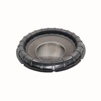 Kerucut Speaker Serat Karbon ODM 12 Inch, Part Subwoofer PA, Desain Kustom OEM, Grosir Langsung Pabrik, MOQ Rendah, Pasokan