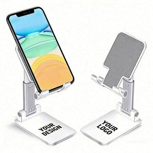 Wholesale Business Logo Gift Universal Portable Adjustable Desktop Mobile Phone <b>Stand</b> Holder Custom Promotional Gifts - Product Image 1
