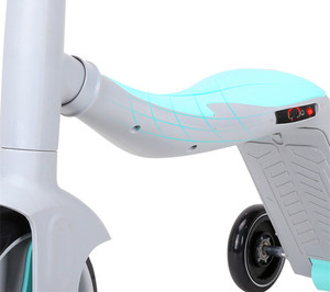 Nouveau modèle de trottinette 3-en-1 pour enfants, trottinette à pédales 3 roues pour enfants, trottinette bébé à siège avec lumière et musique, vente chaude - Product Image 4