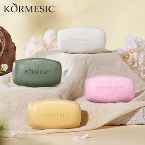 สบู่ควบคุมความมัน KORMESIC ผลิตภัณฑ์สั่งทำพิเศษ (OEM) ขนาด 100 กรัม สบู่ทำความสะอาดผิวจากธรรมชาติ ช่วยให้ผิวนุ่ม ฟองเยอะ อ่อนโยน ช่วยให้ผิวกระจ่างใส - Product Image 3