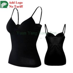 Camisola sutiã das mulheres por atacado com peito almofadas colete de uma peça sem Underwire - Product Image 4