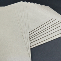 Lámina de Cartón Gris de 1 mm, 1,5 mm y 2 mm de Grosor para Caja de Té, Caja de Chocolate, Inserto de Embalaje Rígido, Corte Personalizado, Reciclable