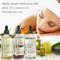 Huile Essentielle Pure de Fleur de Rose pour Cheveux, Visage et Massage, Aromathérapie, Hydratant Multi-Usages à Base d'Extraits Végétaux – Approvisionnement Direct Usine