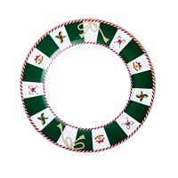 Offre Spéciale – Assiettes de Présentation de Luxe 13 pouces pour Mariages et Événements – Vaisselle Décorée Élégamment pour Fêtes – Assiettes à Fruits – Vente en Gros