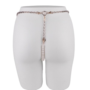 Nueva Ropa Interior BDSM de Metal con Forma de Corazón para Mujer, con Cadenas de Perlas, Pantalones de Bondage para Mujeres Sumisas, Diseño Bloqueable para Juegos BDSM - Product Image 4