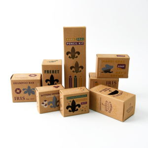 Hộp Đựng Xà Phòng Hộp Giấy Bao Bì Thiết Kế Bao Bì Giấy Kraft Trắng Bán Buôn Tái Chế Tùy Chỉnh Sang Trọng CMYK Kích Cỡ Tùy Chỉnh Được Chấp Nhận CN;FUJ - Product Image 6