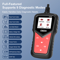 Herramienta de Diagnóstico para Autos V105 OBD2/EOBD, Escáner Automotriz de 12V, Lector de Códigos de Motor para Autos