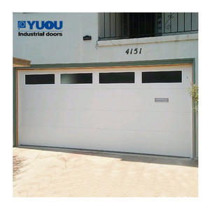 Portes <span class=keywords><strong>de</strong></span> <span class=keywords><strong>garage</strong></span> sectionnelles automatiques en acier à levage <span class=keywords><strong>standard</strong></span> bon marché <span class=keywords><strong>de</strong></span> vente chaude pour les maisons - Product Image 2