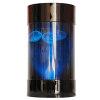 Bureau Électrique Lampe LED Acrylique Reproduction Poisson Réservoir de Méduses Personnalisable couleur anneaux Réservoir de Méduses #