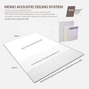 Plafonds acoustiques sans soudure et matériaux d'insonorisation murale Perles de verre Panneaux acoustiques rigides - Product Image 6