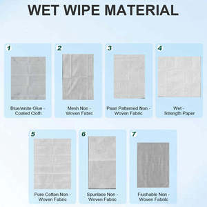 Lingettes démaquillantes individuelles jetables format voyage, naturelles, pour le visage, OEM - Product Image 3