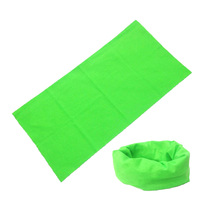 Förderung multifunktionale nahtlose Plain rohr kopf wraps sonnenschutz haarbänder schal bandana
