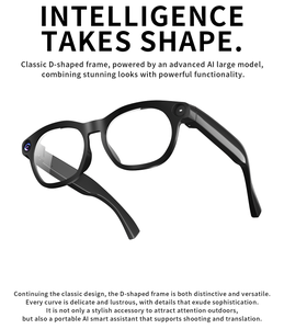 Lunettes Intelligentes IA CY03 2026 avec Caméra 8MP, 4 Go de RAM, Vidéo 60 min, Diffusion en Direct TikTok, Commande Vocale IA, Traduction Multilingue, Type C - Product Image 4