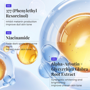 KORMESIC Private <b>Label</b> Organic 377 Whitening Face Body Skin Care Set Rejuvenating Cream Serum Cleanser Korean Skin Care Products - Product Image 3