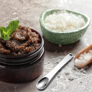 Mini spatule cosmétique pour le visage avec logo personnalisé, cuillère dorée, tendance actuelle - Product Image 6
