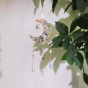 Atrapasoles de Cristal Personalizados al por Mayor, Decoración de Cristal con Mariposas, Prismas, Suministros para Atrapasoles - Product Image 4