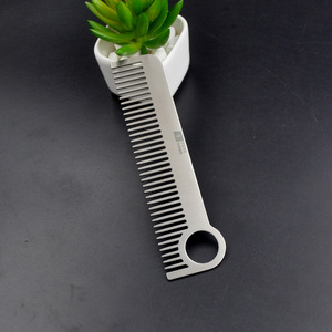 Lược kim loại SUS304 bảo vệ môi trường tự nhiên, kiểu dáng hiện đại, lược bán lẻ, lược kim loại nhỏ, lược sắt thép mini - Product Image 2