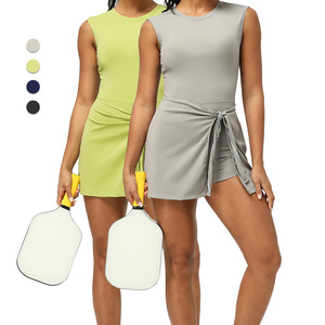 Sm2376 donna Casual Fitness gonna Tennis Cross-Strap Anti-Walking snellente <span class=keywords><strong>abito</strong></span> sportivo con Yoga corto - Product Image 5