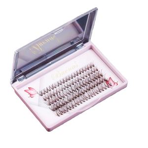 Vente en gros de 30 bouquets de <span class=keywords><strong>cils</strong></span> synthétiques individuels, <span class=keywords><strong>cils</strong></span> professionnels pour extensions de <span class=keywords><strong>cils</strong></span> DIY, <span class=keywords><strong>cils</strong></span> pré-coupés en segments - Product Image 1