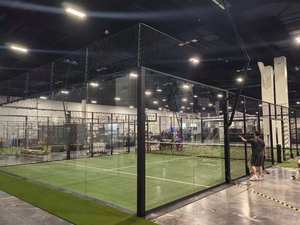 Campo da Padel 2026 con Tetto, Zincato a Caldo, per Esterni, Adatto a Climi Umidi, Attrezzatura da <span class=keywords><strong>Tennis</strong></span> - Product Image 2