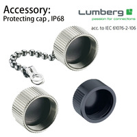 Connecteur circulaire Lumberg M16 Din Plug: Version mâle à angle droit 3/4/5/6/7/8/12 pôles, IP40, diamètre du câble 4 à 6 mm