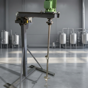 Agitador Industrial de Acero Inoxidable con Hélice, Capacidad del Tanque de 1500L, 0.4kW, Agitador de Flujo Axial para Tratamiento de Agua Química - Product Image 6