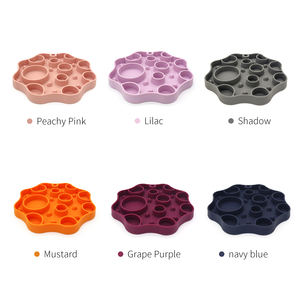 Mangkuk anjing silikon pemberi makan hewan peliharaan, alas Lick 2 dalam 1, mangkuk anjing silikon pemberi makan lambat - Product Image 6