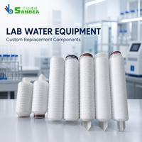 Élément filtrant personnalisé pour le traitement de l'eau avec plusieurs options de connecteurs pour les fabricants d'équipements et les acheteurs de projets