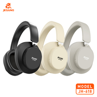 Headset Nirkabel ANC Over Ear Comfort Wear Kualitas Suara HIFI Multi Warna Netral untuk Penggunaan Sehari-hari
