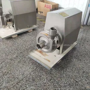 Stainless Steel SS304 Open Impeller Sanitary Centrifugal Pump With NPT For Dairy Milk And Beverage