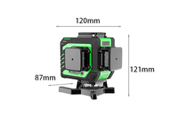 Deko-niveau laser à faisceau vert TG703D, ligne horizontale 3D 12 lignes de haute précision, lumière verte