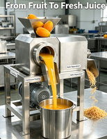 Hoge-efficiëntie commerciële sapcentrifuge voor groenten & fruit met notenverwerking - Hoge productiviteit 220V/380V 1.5-2.2KW