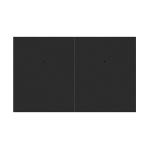 Interruptor de Pared Minimalista de 4 Botones, Diseño de Panel Táctil con Acabado Negro Mate - Product Image 2