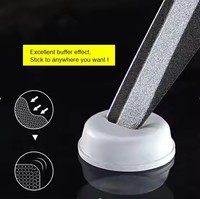 Tampons tampons d'amortissement du bruit auto-adhésifs en silicone Transparent caoutchouc souple clair petit bouchon de Table en verre pour portes armoire