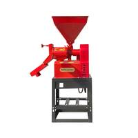 SAMY Équipement agricole automatique de qualité supérieure, mini décortiqueuse à grains, machine de traitement des céréales, moulin à riz domestique