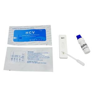 English-Packed <strong>HCV</strong> <strong>Test</strong> Cassette <strong>Test</strong> <strong>Strips</strong> Wholesale Clinical Analytical Instruments for Export Only - Product Image 2