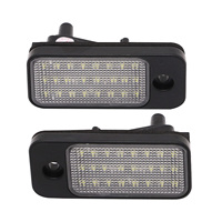 Ailead Standard pour Jeep Cherokee : Lampe de plaque d'immatriculation LED professionnelle Plug-and-Play |   Conforme aux normes DOT/SAE