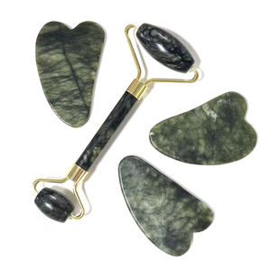 Rodillo de jade y piedra gua sha - Product Image 1