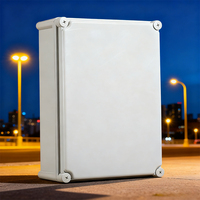 Boîtier de jonction en plastique ABS P66 320*240*110mm, boîtier électrique étanche pour projets extérieurs DIY, éclairage solaire et vidéosurveillance