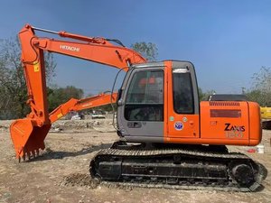 Excavadora de cadenas Hitachi Zaxis 120 con cazo de excavación, 12 toneladas de peso operativo, equipo de construcción usado - Product Image 5