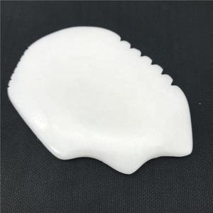 Naturale bianco <span class=keywords><strong>giada</strong></span> Gua Sha <span class=keywords><strong>pietra</strong></span> strumento <span class=keywords><strong>per</strong></span> il <span class=keywords><strong>viso</strong></span> <span class=keywords><strong>per</strong></span> raschiare <span class=keywords><strong>massaggio</strong></span> scolpire lifting <span class=keywords><strong>viso</strong></span> Guasha Board prodotti <span class=keywords><strong>per</strong></span> <span class=keywords><strong>massaggio</strong></span> - Product Image 2