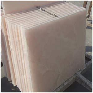 Carreaux de sol et de mur en marbre rose onyx poli 24''x12'' pour villas de luxe et hôtels grandioses, designs d'intérieur - Product Image 6