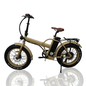 热卖大功率无刷轮毂电机两个小轮折叠Ebike 48V 750W胖轮胎电动折叠自行车