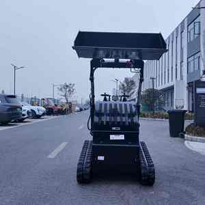Chargeuse compacte diesel de 300 kg avec composants Hengli, mini-dumper sur chenilles, garantie 1 an, chargeuse compacte pour travaux d'ingénierie - Product Image 5
