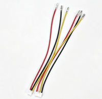 Câble en silicone résistant à la chaleur personnalisé VH3.96 4.8mm avec borne à fourche pour contrôleur de puissance et équipement mécanique