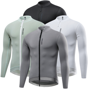 WOSAWE all'ingrosso riflettente bici da uomo abbigliamento traspirante <span class=keywords><strong>manica</strong></span> <span class=keywords><strong>lunga</strong></span> corsa top bici da strada ad asciugatura rapida maglie da <span class=keywords><strong>ciclismo</strong></span> - Product Image 1