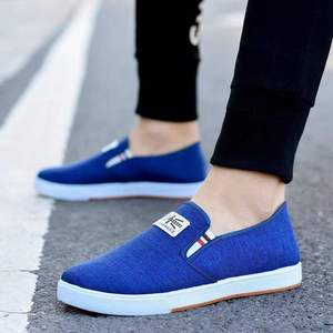 Hecho en China, nuevo estilo, zapatos <span class=keywords><strong>de</strong></span> tela informales con suela <span class=keywords><strong>de</strong></span> tendón para hombre, zapatos <span class=keywords><strong>de</strong></span> trabajo antideslizantes resistentes al desgaste, zapatos <span class=keywords><strong>de</strong></span> lona <span class=keywords><strong>de</strong></span> un pie - Product Image 3
