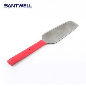 65 #   Truelle à briques double face en acier au manganèse |   Outil de maçonnerie avec poignée en plastique antidérapante pour la construction et la pose de briques - Product Image 2