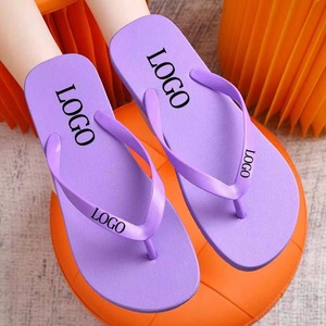 <span class=keywords><strong>Tongs</strong></span> d'été personnalisées pour femmes avec logo, dessus en PVC respirant, légères et <span class=keywords><strong>confortables</strong></span>, pour la plage et l'extérieur - Product Image 4